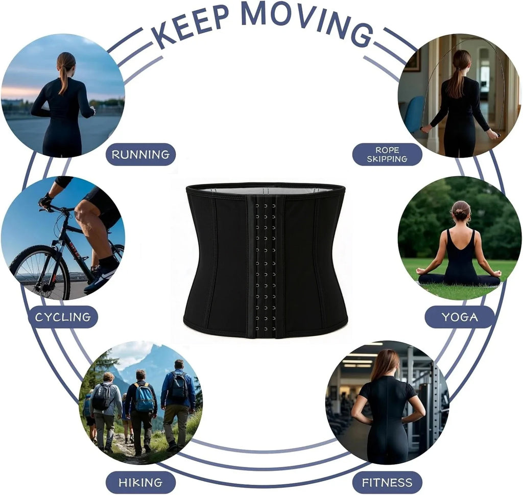 CURVEZ SNATCHED™ High-Compression Hourglass Waist Trainer