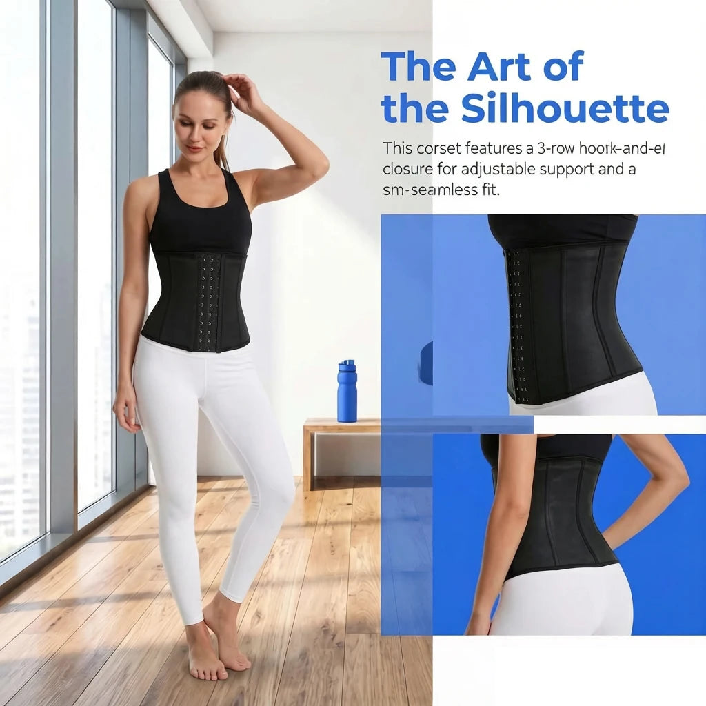 CURVEZ SNATCHED™ High-Compression Hourglass Waist Trainer