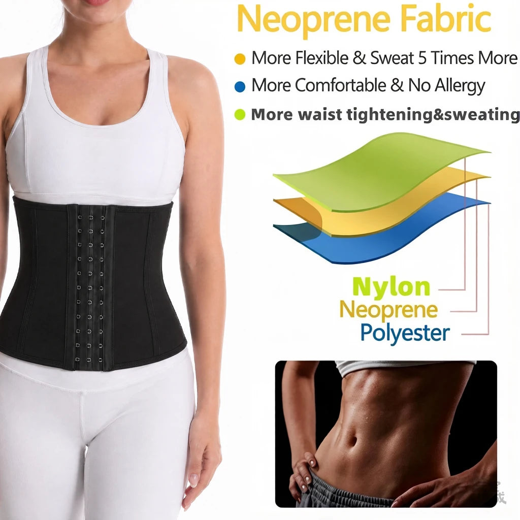 CURVEZ SNATCHED™ High-Compression Hourglass Waist Trainer