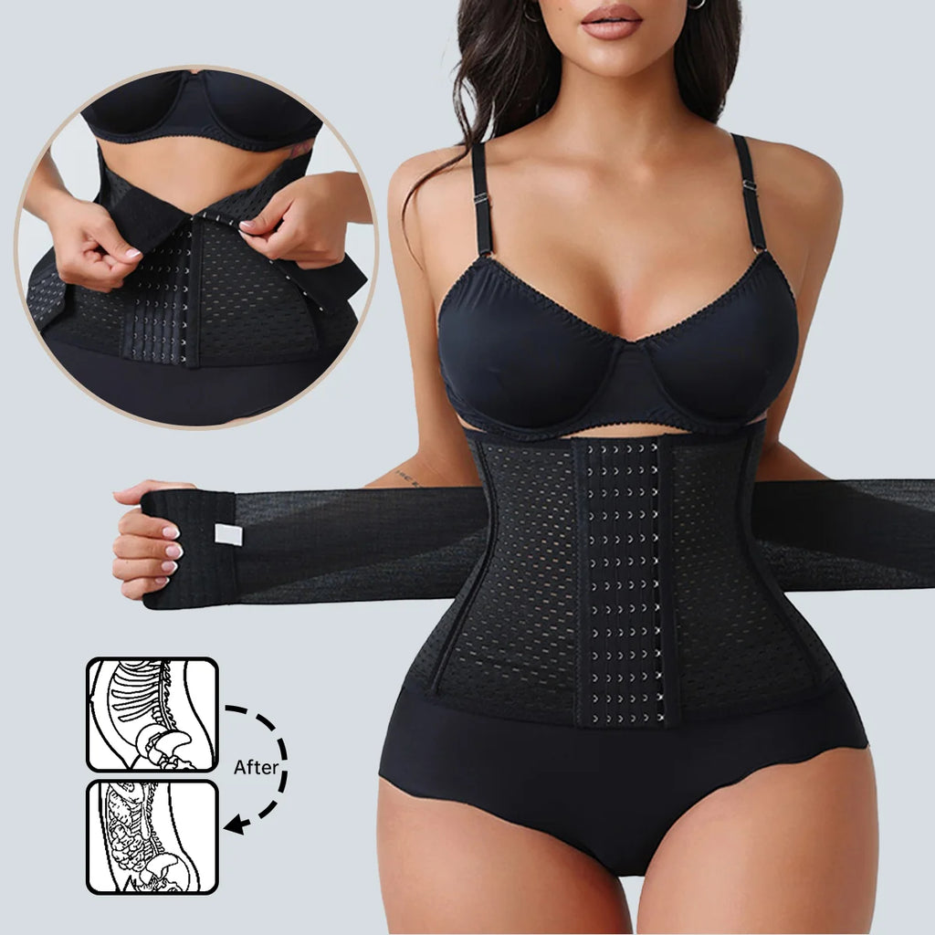 CURVEZ™ PowerSculpt Double Compression Waist Trainer